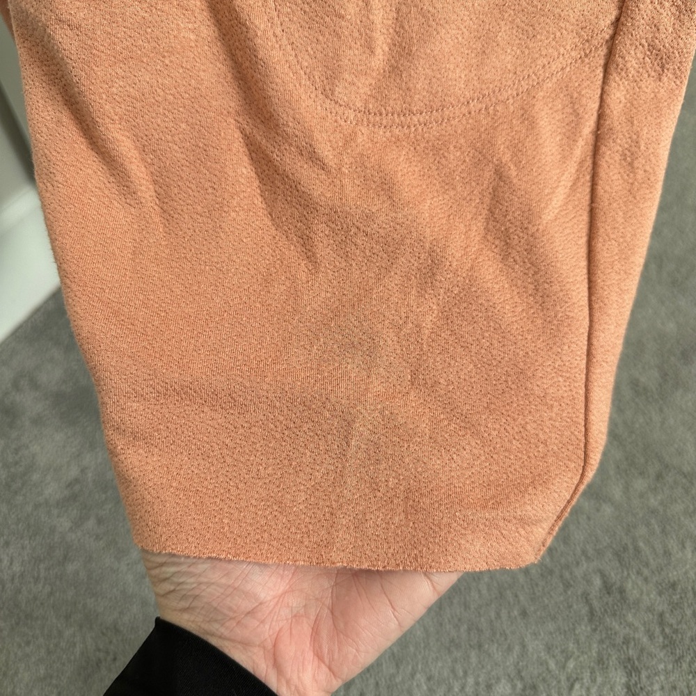 Zara Women's Terracotta Short Sleeve Dress with Pockets! - Picture 4 of 5